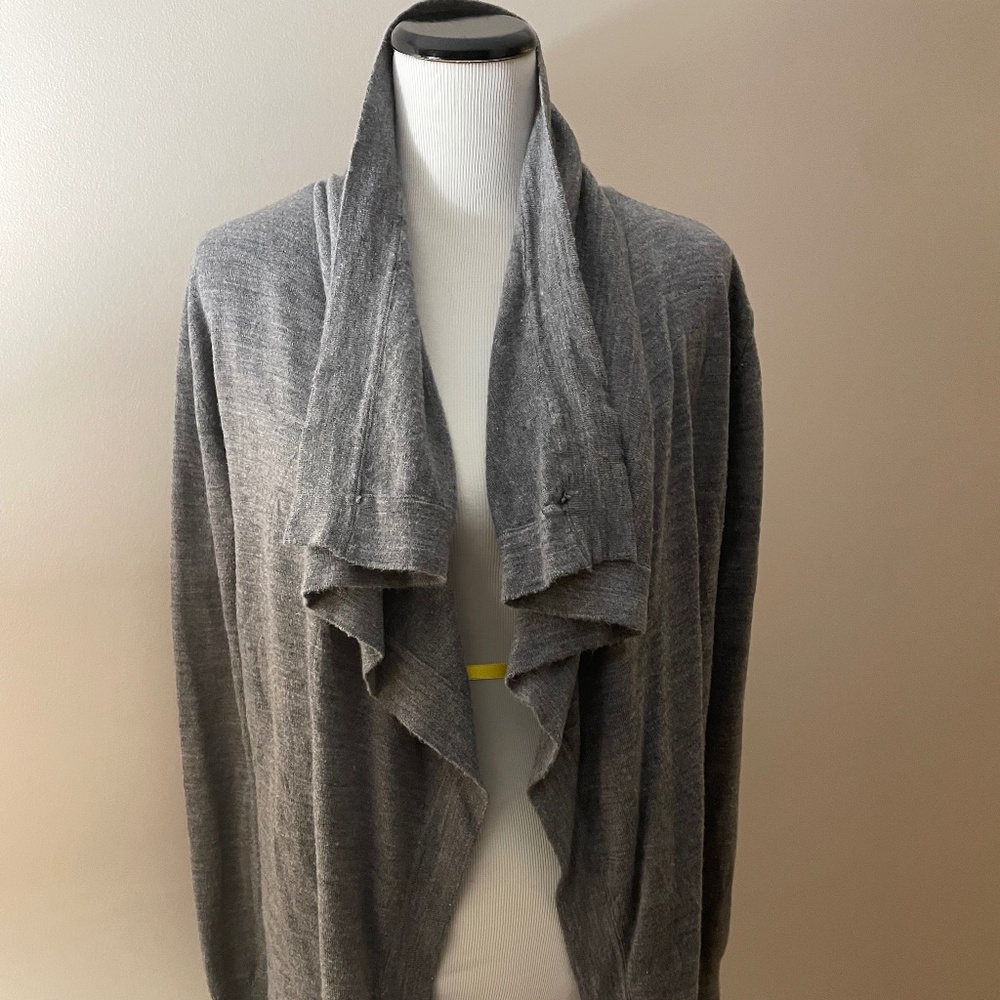 Grey cardigan
